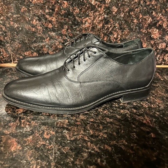Cole Haan/Nike Air Oxford Black Leather dress shoes retails $198 size 12 - Picture 5 of 12